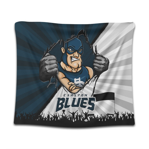 Carlton Tapestry Breaking Through Fan Design