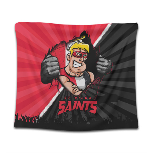 St Kilda Tapestry Breaking Through Fan Design