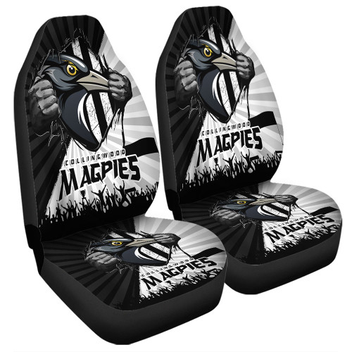 Collingwood Car Seat Cover Breaking Through Fan Design