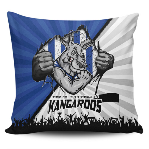 North Melbourne Pillow Cases Breaking Through Fan Design