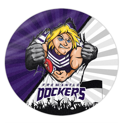 Fremantle Round Rug Breaking Through Fan Design