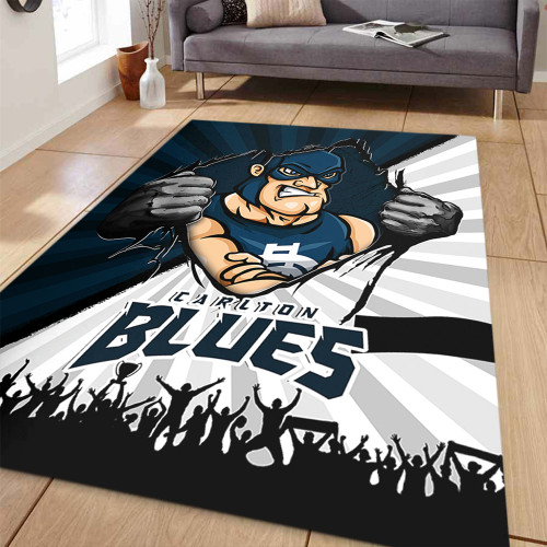 Carlton Area Rug Breaking Through Fan Design