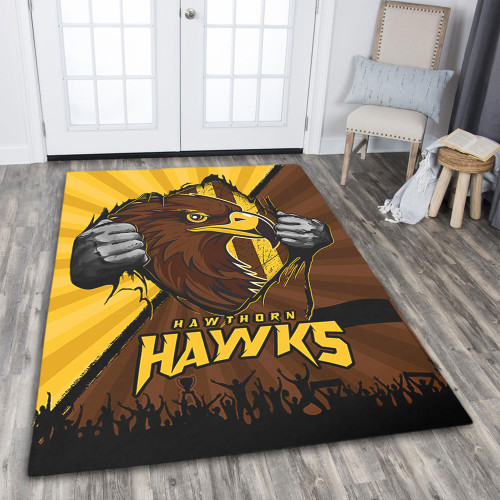 Hawthorn Area Rug Breaking Through Fan Design