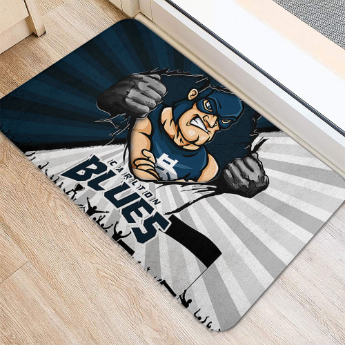 Carlton Doormat Breaking Through Fan Design Carlton Doormat Breaking Through Fan Design
