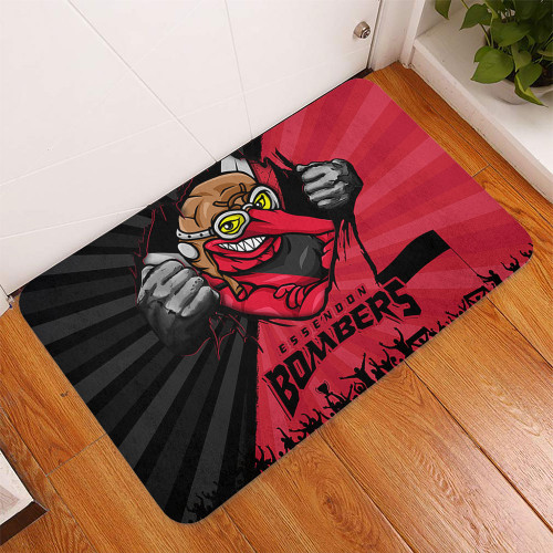 Essendon Doormat Breaking Through Fan Design Essendon Doormat Breaking Through Fan Design