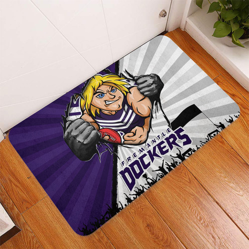 Fremantle Doormat Breaking Through Fan Design