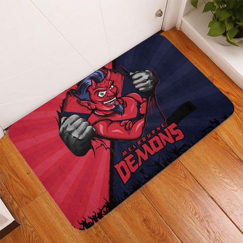 Melbourne Doormat Breaking Through Fan Design Melbourne Doormat Breaking Through Fan Design