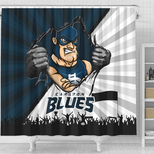 Carlton Shower Curtain Breaking Through Fan Design Carlton Shower Curtain Breaking Through Fan Design