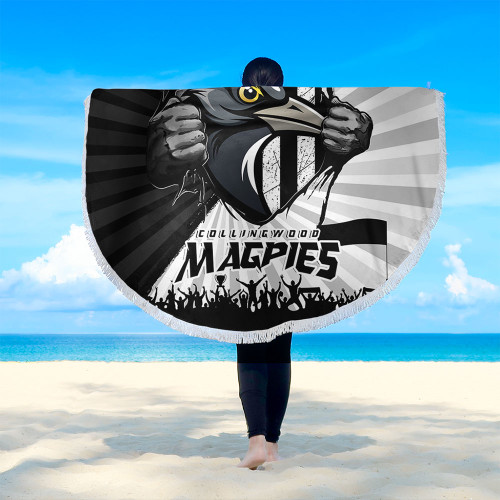 Collingwood Beach Blanket Breaking Through Fan Design Collingwood Beach Blanket Breaking Through Fan Design