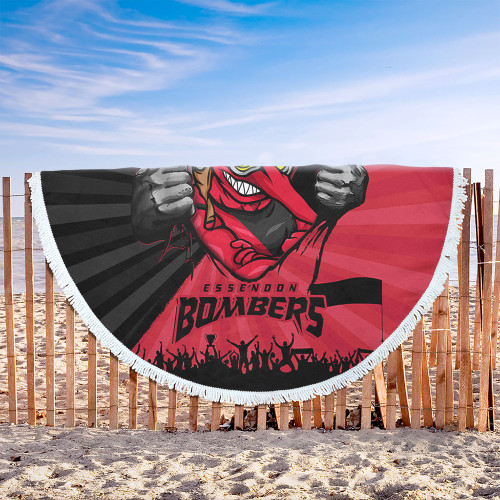 Essendon Beach Blanket Breaking Through Fan Design