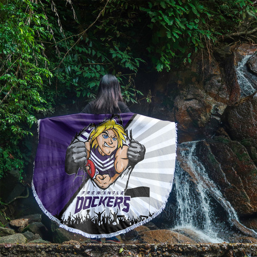 Fremantle Beach Blanket Breaking Through Fan Design Fremantle Beach Blanket Breaking Through Fan Design