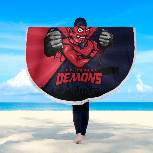 Melbourne Beach Blanket Breaking Through Fan Design