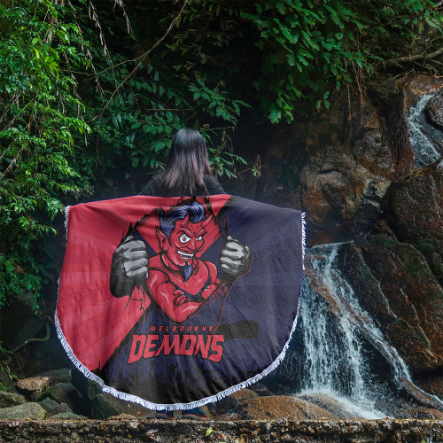 Melbourne Beach Blanket Breaking Through Fan Design