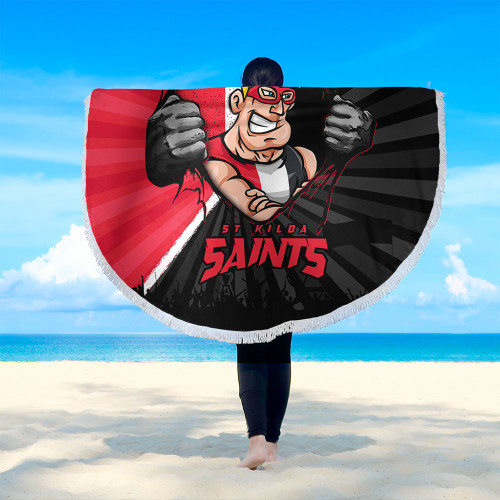 St Kilda Beach Blanket Breaking Through Fan Design