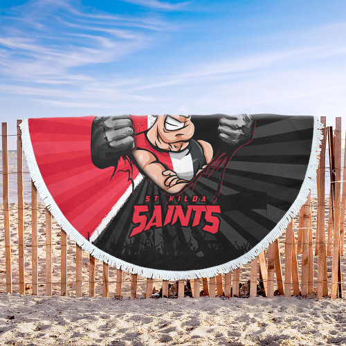 St Kilda Beach Blanket Breaking Through Fan Design