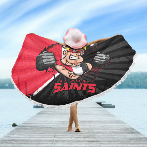 St Kilda Beach Blanket Breaking Through Fan Design