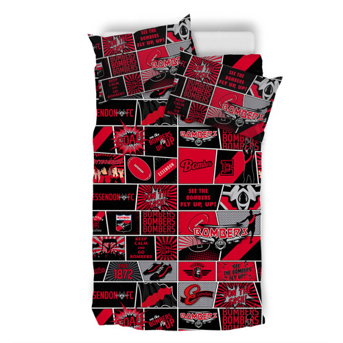 Essendon Bedding Set Legacy Of The Pride Comic Style Essendon Bedding Set Legacy Of The Pride Comic Style
