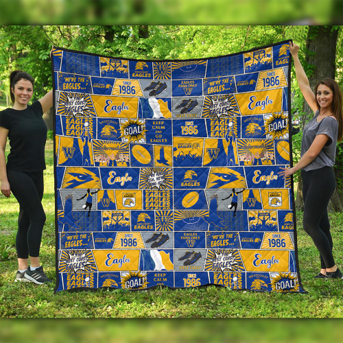 West Coast Eagles Quilt Legacy Of The Pride Comic Style West Coast Eagles Quilt Legacy Of The Pride Comic Style