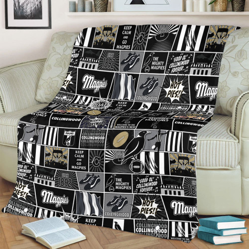 Collingwood Blanket Legacy Of The Pride Comic Style Collingwood Blanket Legacy Of The Pride Comic Style