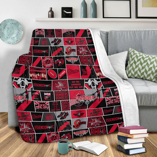Essendon Blanket Legacy Of The Pride Comic Style Essendon Blanket Legacy Of The Pride Comic Style