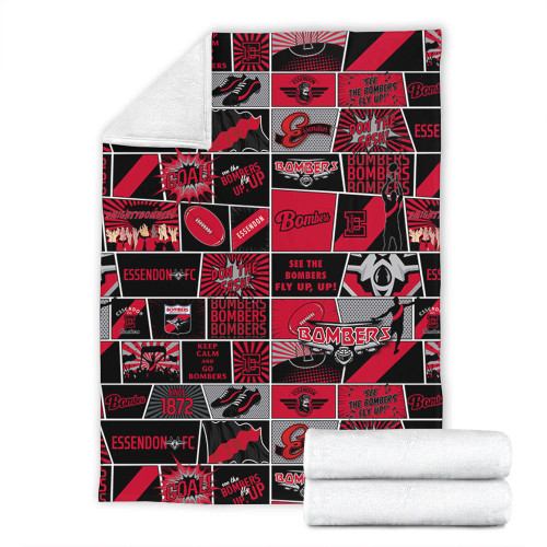 Essendon Blanket Legacy Of The Pride Comic Style Essendon Blanket Legacy Of The Pride Comic Style