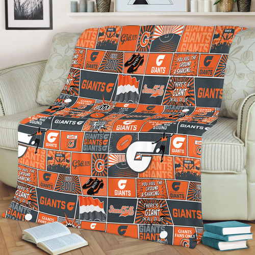 GWS GIANTS Blanket Legacy Of The Pride Comic Style GWS GIANTS Blanket Legacy Of The Pride Comic Style