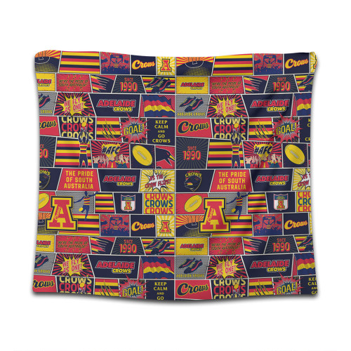 Adelaide Crows Tapestry Legacy Of The Pride Comic Style Adelaide Crows Tapestry Legacy Of The Pride Comic Style