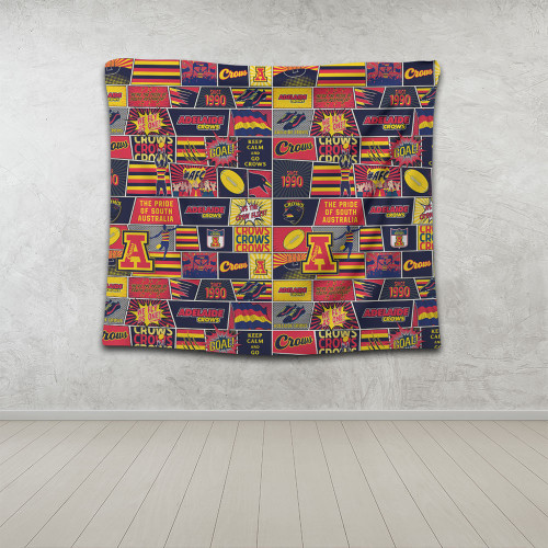 Adelaide Crows Tapestry Legacy Of The Pride Comic Style Adelaide Crows Tapestry Legacy Of The Pride Comic Style