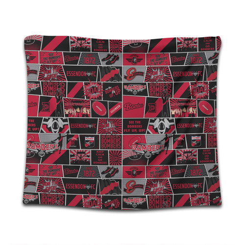 Essendon Tapestry Legacy Of The Pride Comic Style Essendon Tapestry Legacy Of The Pride Comic Style