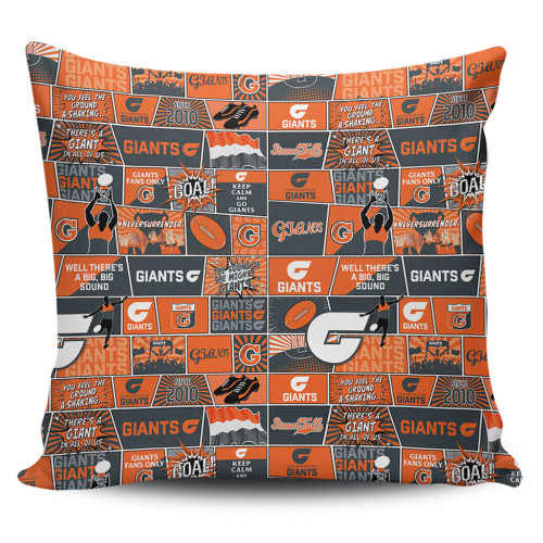 GWS GIANTS Pillow Cases Legacy Of The Pride Comic Style