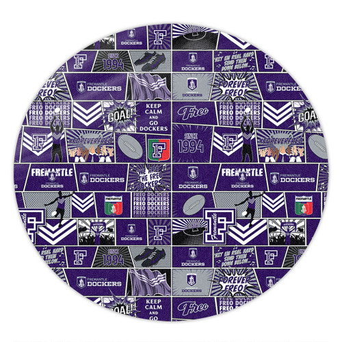 Fremantle Round Rug Legacy Of The Pride Comic Style