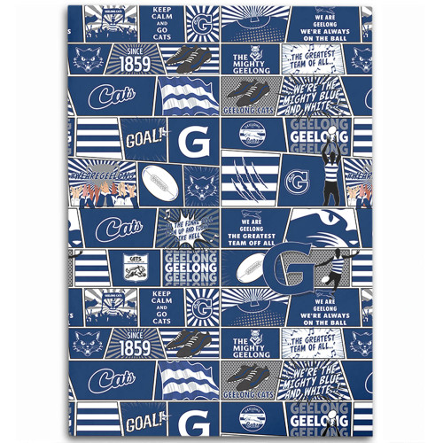 Geelong Cats Area Rug Legacy Of The Pride Comic Style