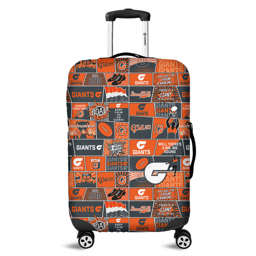 GWS GIANTS Luggage Cover Legacy Of The Pride Comic Style