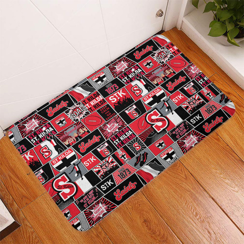 St Kilda Doormat Legacy Of The Pride Comic Style St Kilda Doormat Legacy Of The Pride Comic Style