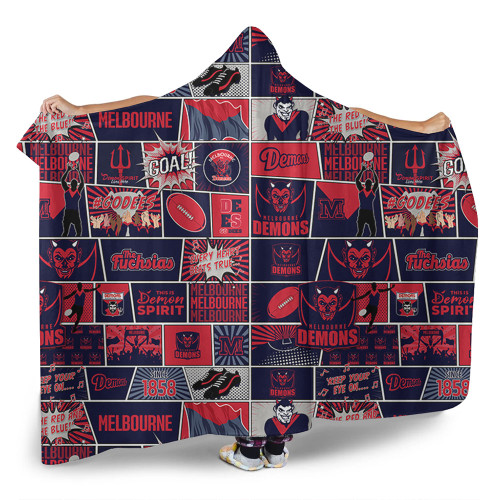 Melbourne Hooded Blanket Legacy Of The Pride Comic Style