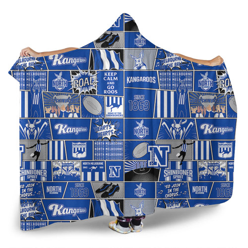 North Melbourne Hooded Blanket Legacy Of The Pride Comic Style