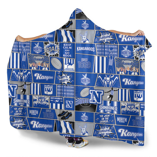 North Melbourne Hooded Blanket Legacy Of The Pride Comic Style