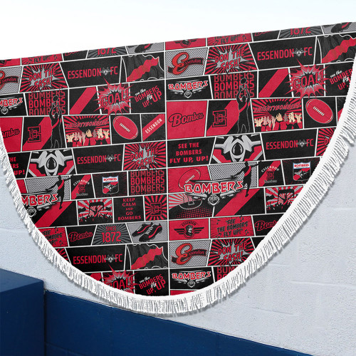 Essendon Beach Blanket Legacy Of The Pride Comic Style Essendon Beach Blanket Legacy Of The Pride Comic Style
