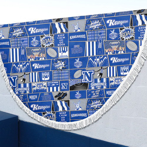 North Melbourne Beach Blanket Legacy Of The Pride Comic Style