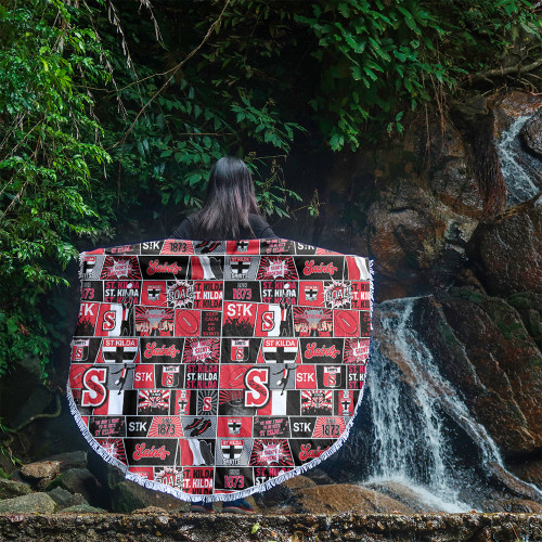 St Kilda Beach Blanket Legacy Of The Pride Comic Style