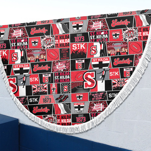 St Kilda Beach Blanket Legacy Of The Pride Comic Style