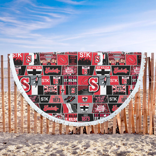 St Kilda Beach Blanket Legacy Of The Pride Comic Style