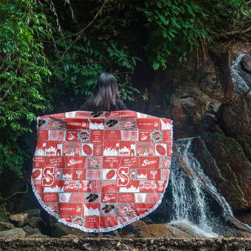 Sydney Swans Beach Blanket Legacy Of The Pride Comic Style