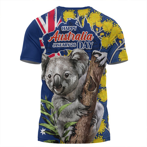Australia T-Shirt Australia Day Koala Golden Wattle Edition Australia T-Shirt Australia Day Koala Golden Wattle Edition