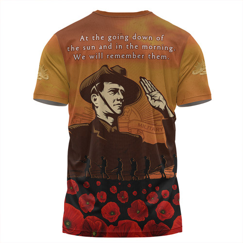 Australia T-Shirt Anzac Day Soldiers Salute To Remember Of Our Heroes Australia T-Shirt Anzac Day Soldiers Salute To Remember Of Our Heroes