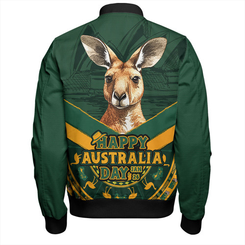 Australia Bomber Jacket Kangaroo Pride Australia Day Australia Bomber Jacket Kangaroo Pride Australia Day