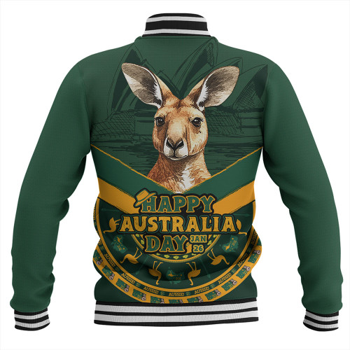 Australia Baseball Jacket Kangaroo Pride Australia Day Australia Baseball Jacket Kangaroo Pride Australia Day