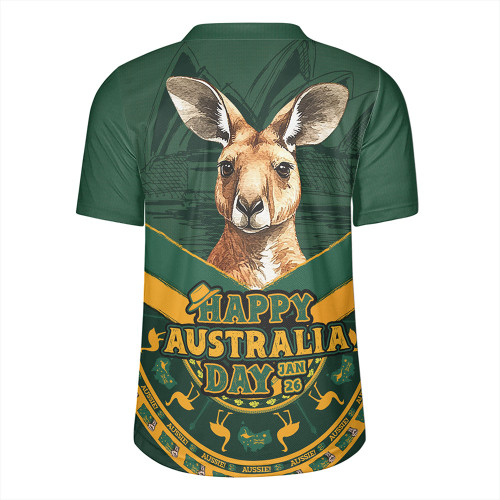 Australia Rugby Jersey Kangaroo Pride Australia Day