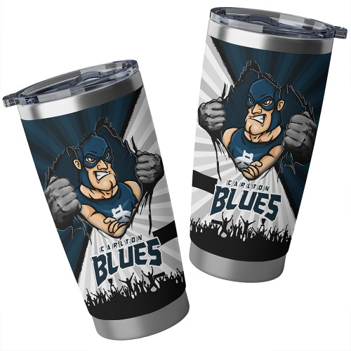 Carlton Tumbler Breaking Through Fan Design