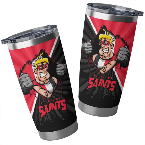 St Kilda Tumbler Breaking Through Fan Design St Kilda Tumbler Breaking Through Fan Design
